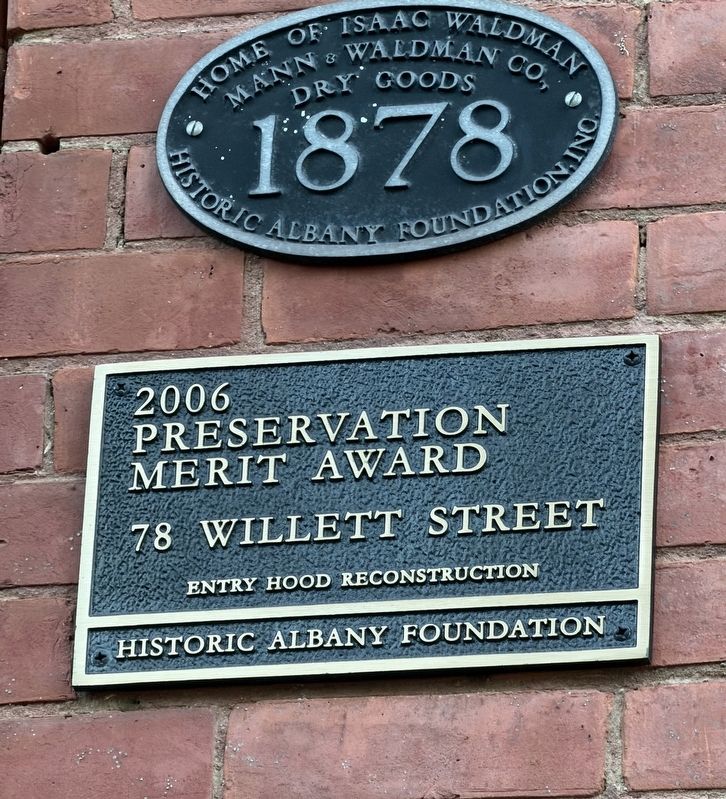 78 Willett Street Marker image. Click for full size.