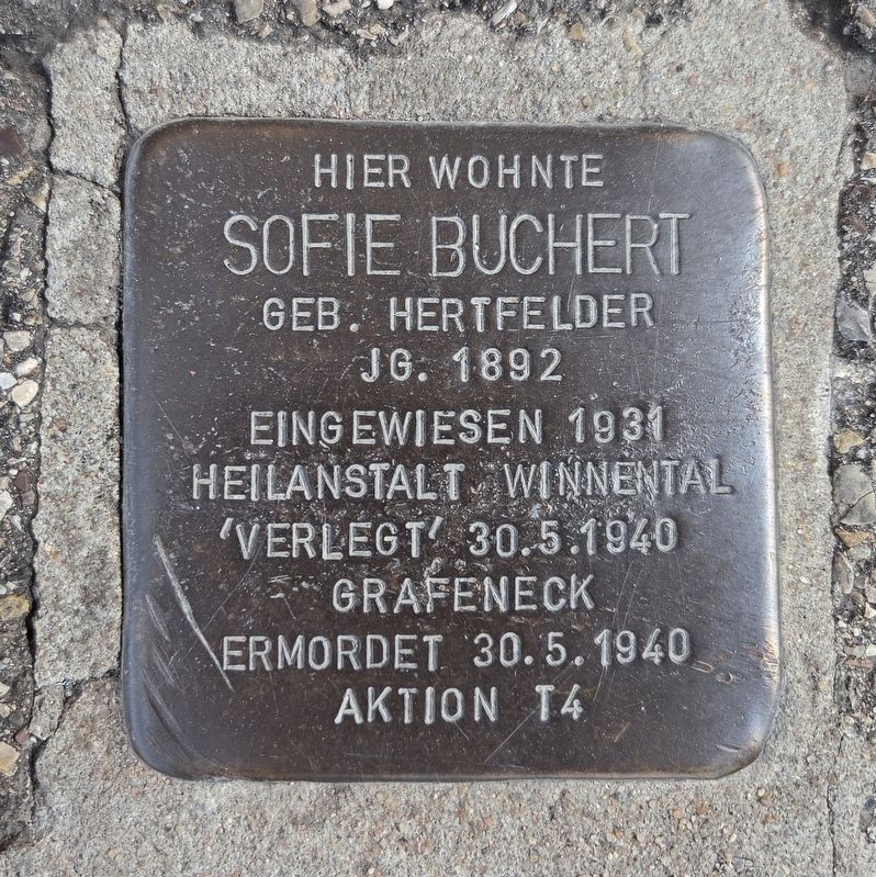 Sofie Buchert Marker image. Click for full size.