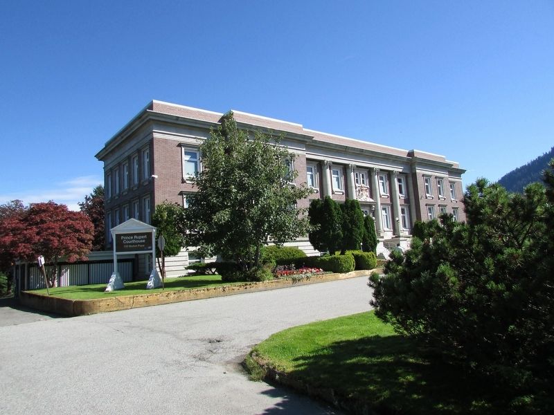 Prince Rupert Courthouse. Click for full size. Prince Rupert Courthouse image. Click for full size.