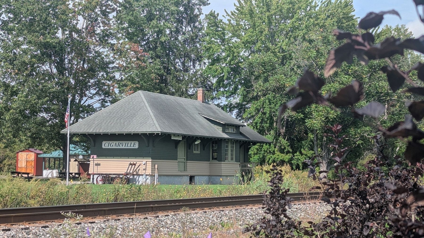 Cigarville Station. Click for full size. Cigarville Station image. Click for full size.