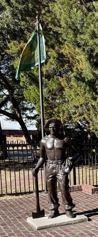 Civilian Conservation Corps Company 1420 Statue. Click for full size. Civilian Conservation Corps Company 1420 Statue image. Click for full size.