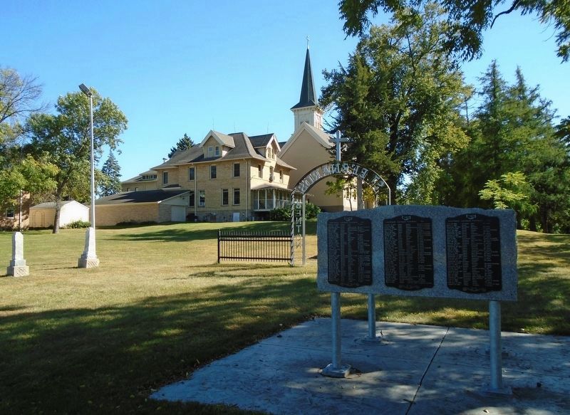 St. Bernard Catholic Church Cemetery Markers. Click for full size. St. Bernard Catholic Church Cemetery Markers image. Click for full size.