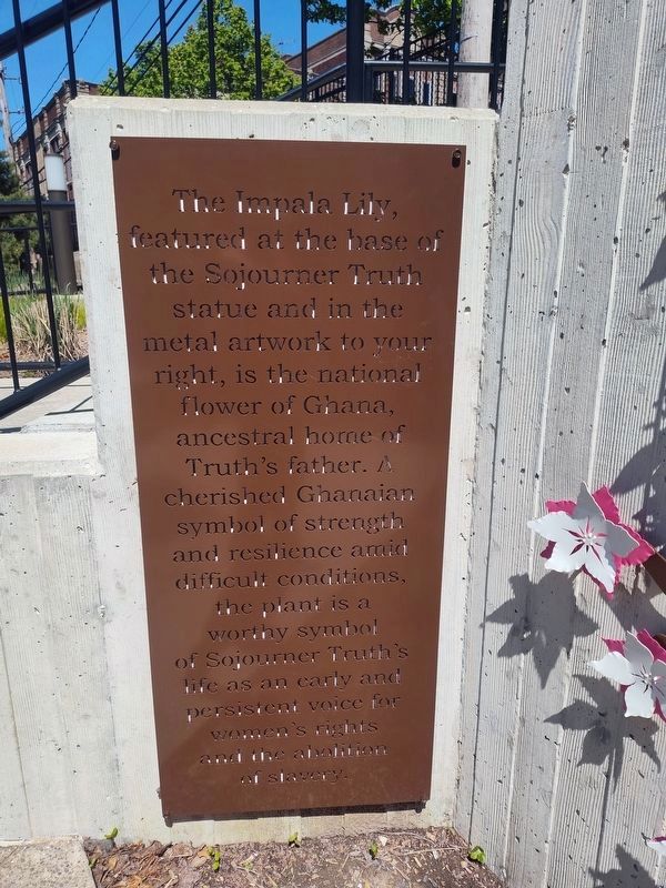 Sojourner Truth Marker. Click for full size. Sojourner Truth Marker image. Click for full size.