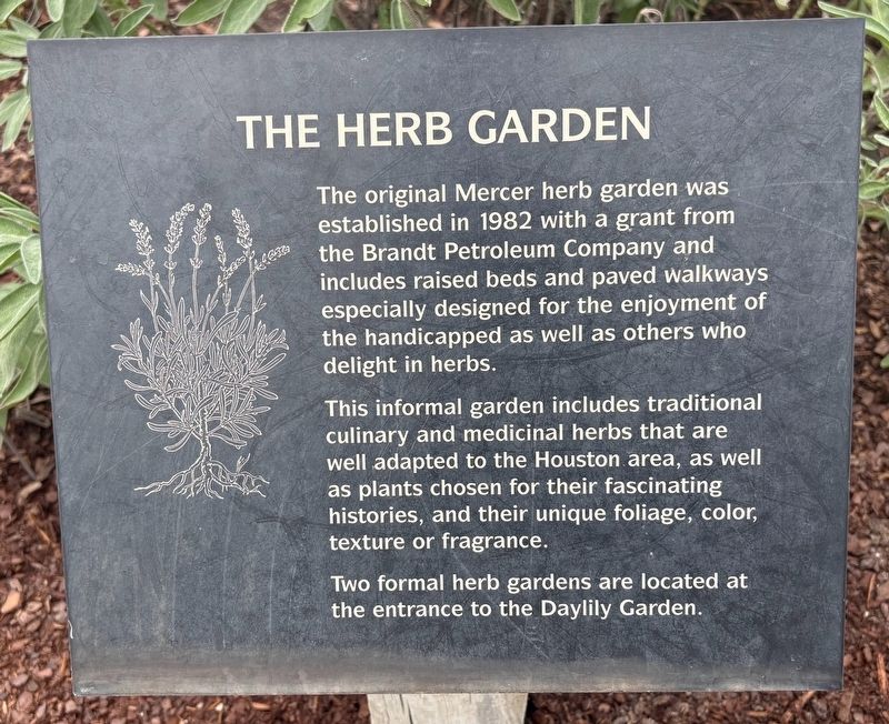 The Herb Garden Marker. Click for full size. The Herb Garden Marker image. Click for full size.