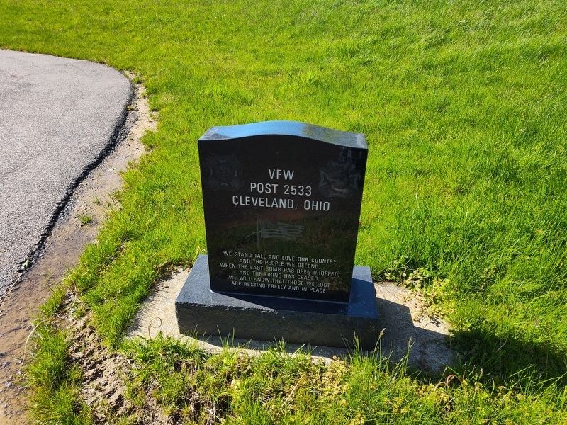 Veterans Memorial Marker. Click for full size. Veterans Memorial Marker image. Click for full size.