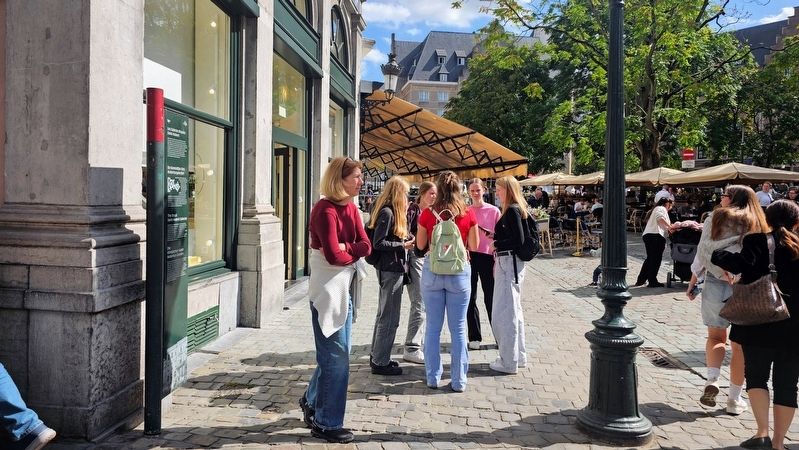 The Royal Saint-Hubert Galleries Marker. Click for full size. The Royal Saint-Hubert Galleries Marker image. Click for full size.