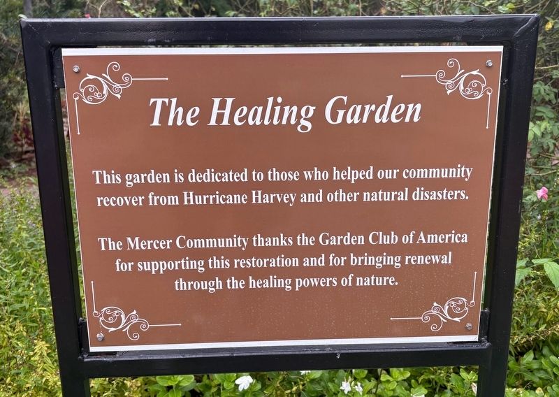 The Healing Garden Marker. Click for full size. The Healing Garden Marker image. Click for full size.