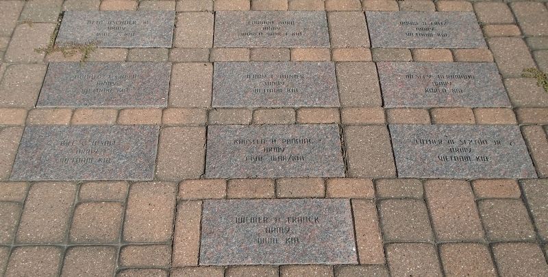 Freedom Is Not Free Supreme Sacrifice Memorial Pavers image. Click for full size.