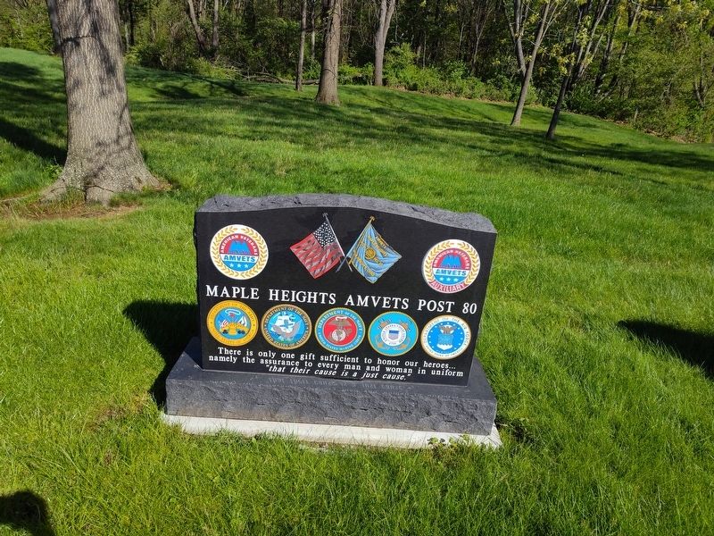 Veterans Memorial Marker. Click for full size. Veterans Memorial Marker image. Click for full size.