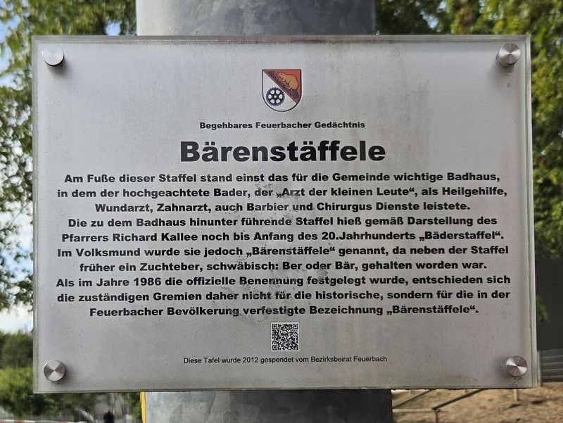 Bärenstäffele / Bear Steps Marker. Click for full size. Bärenstäffele / Bear Steps Marker image. Click for full size.