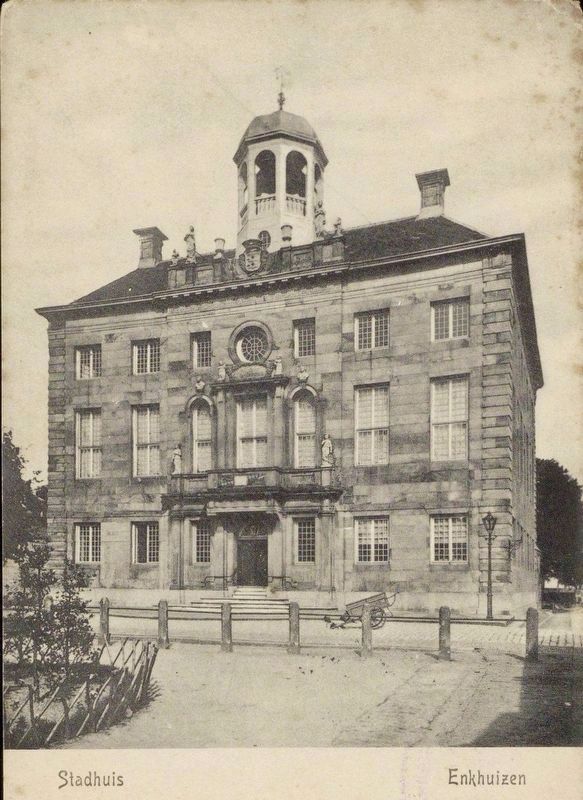 Enkhuizen Stadhuis. Click for full size. Enkhuizen Stadhuis image. Click for full size.