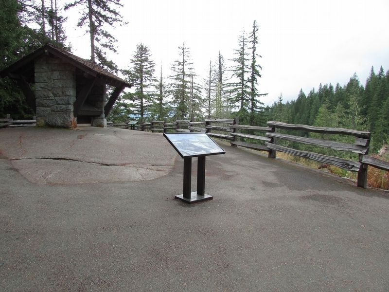 Glacier Scars Marker. Click for full size. Glacier Scars Marker image. Click for full size.
