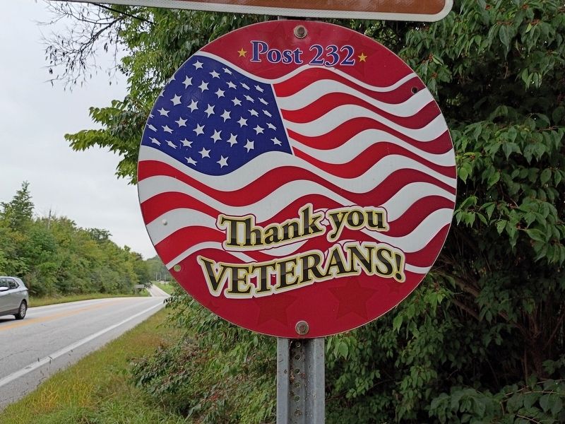 Veterans Memorial Marker. Click for full size. Veterans Memorial Marker image. Click for full size.