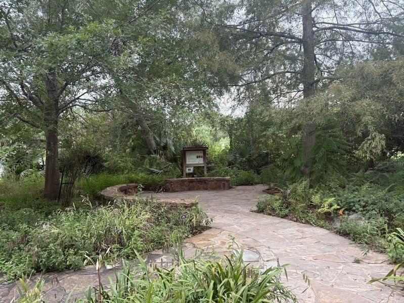 Rain Gardens in Texas Marker. Click for full size. Rain Gardens in Texas Marker image. Click for full size.