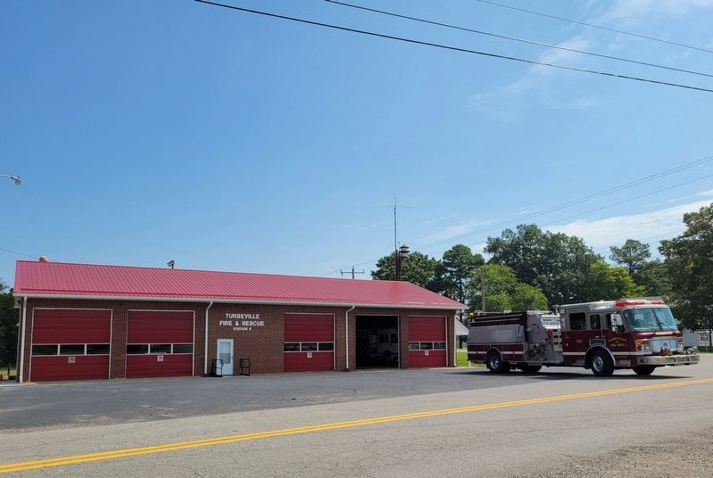 Turbeville Fire Station. Click for full size. Turbeville Fire Station image. Click for full size.