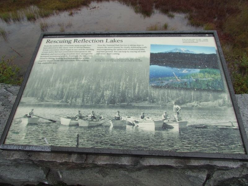 Rescuing Reflection Lakes Marker. Click for full size. Rescuing Reflection Lakes Marker image. Click for full size.