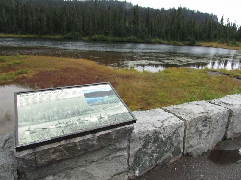 Rescuing Reflection Lakes Marker. Click for full size. Rescuing Reflection Lakes Marker image. Click for full size.