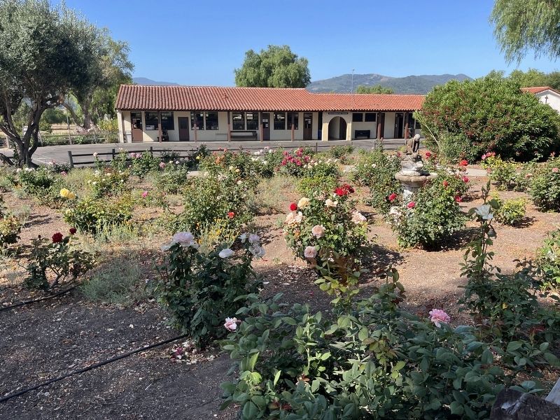 Mission Rose Garden Marker. Click for full size. Mission Rose Garden Marker image. Click for full size.