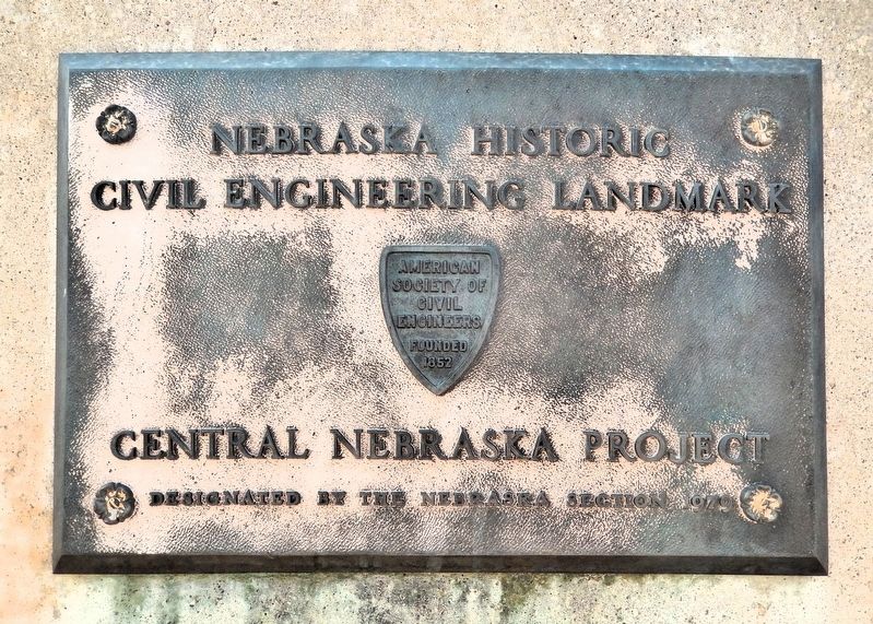 Central Nebraska Project Marker image. Click for full size.