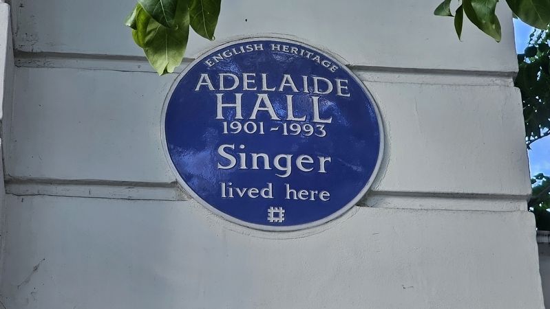 Adelaide Hall Marker. Click for full size. Adelaide Hall Marker image. Click for full size.