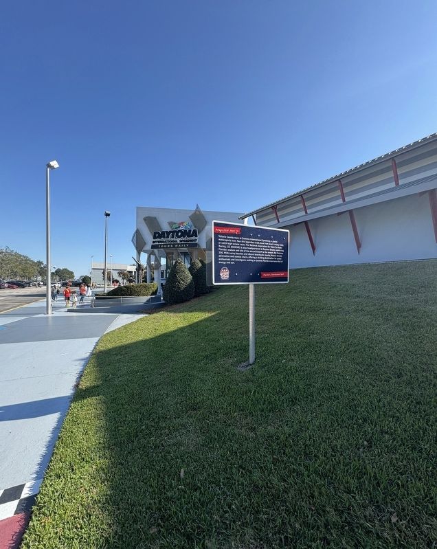 Daytona International Speedway Marker. Click for full size. Daytona International Speedway Marker image. Click for full size.