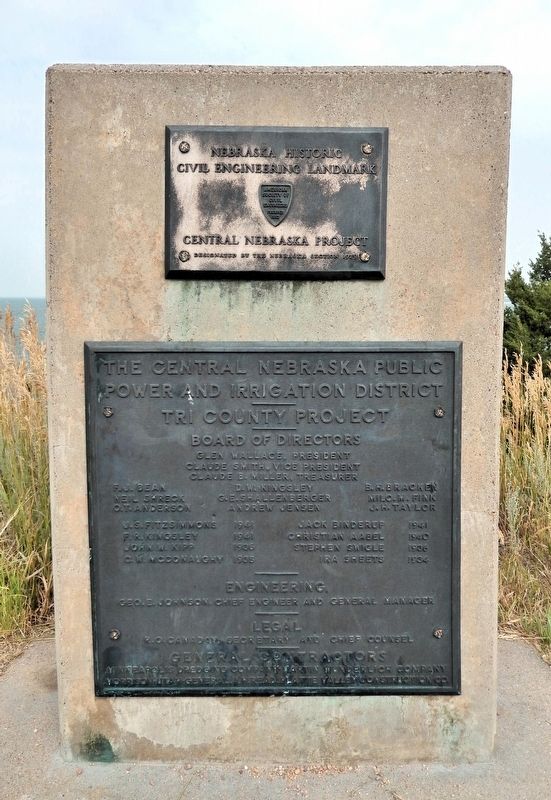 Central Nebraska Project Marker image. Click for full size.
