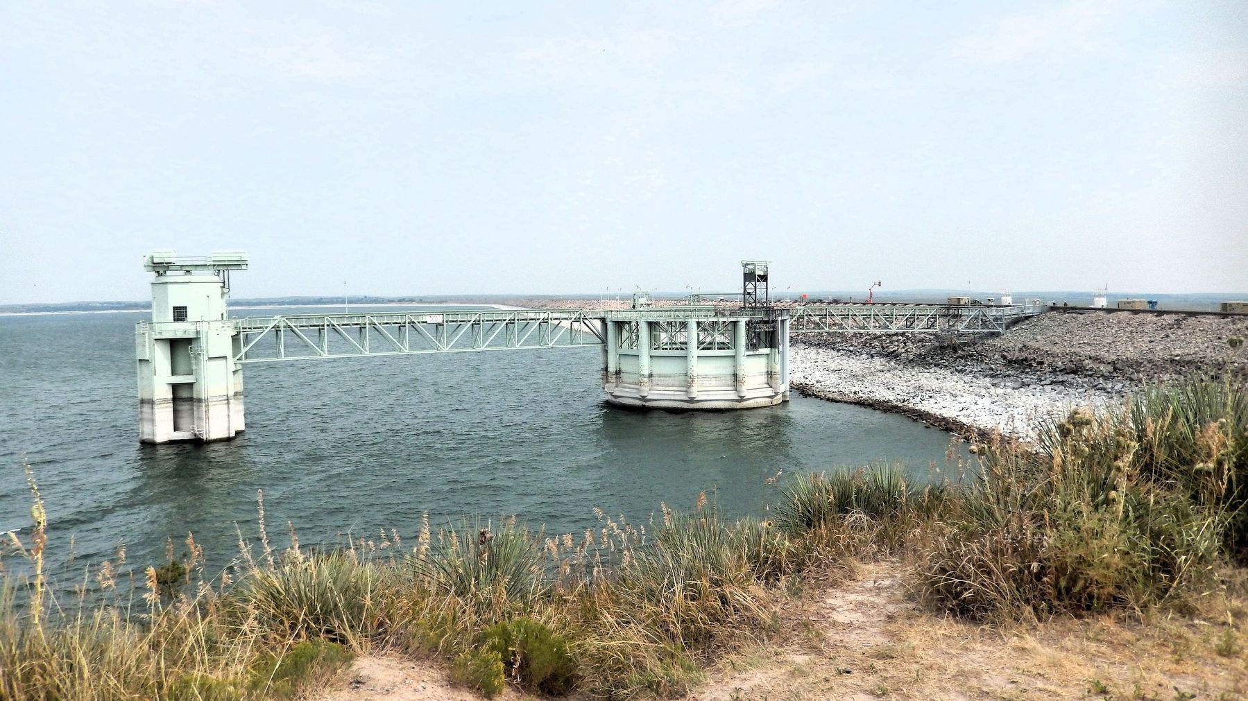 George P. Kingsley Dam image. Click for full size.