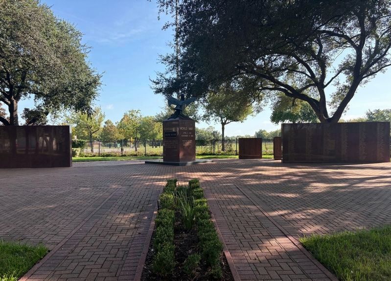 Harris County War Memorial. Click for full size. Harris County War Memorial image. Click for full size.
