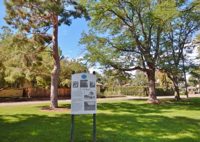 S. R. DeBoer Marker. Click for full size. S. R. DeBoer Marker image. Click for full size.