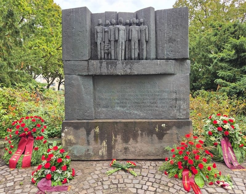 Georg-Lechleiter-Denkmal / Georg Lechleiter Memorial image. Click for full size.