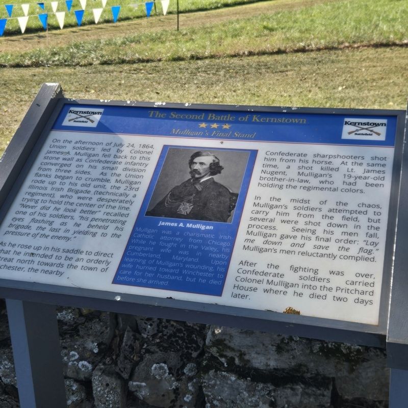 The Second Battle of Kernstown Marker. Click for full size. The Second Battle of Kernstown Marker image. Click for full size.