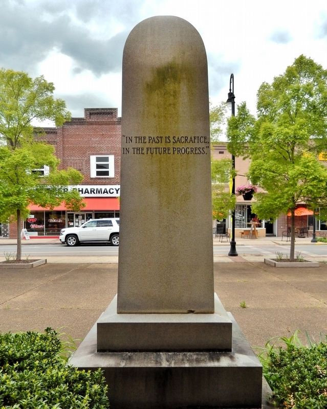 Veterans Memorial (<i>south side</i>) image. Click for full size.