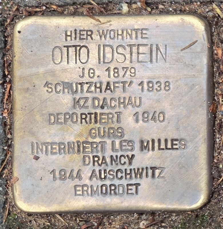 Otto Idstein Marker. Click for full size. Otto Idstein Marker image. Click for full size.