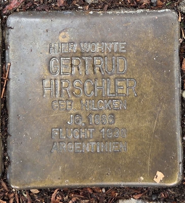 Gertrud Hirschler Marker. Click for full size. Gertrud Hirschler Marker image. Click for full size.