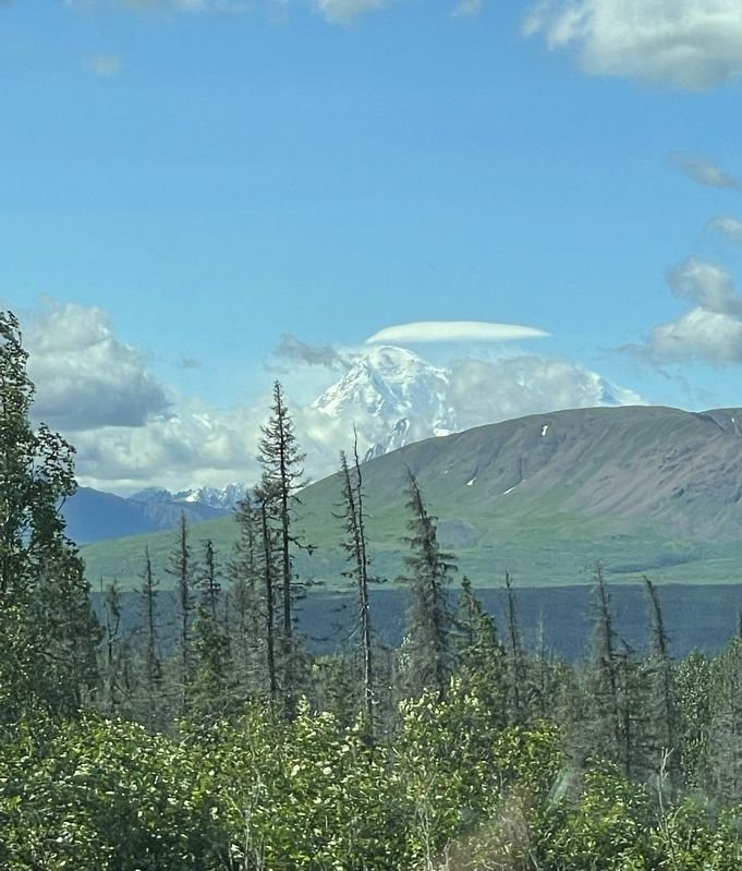 Denali from the North Side. Click for full size. Denali from the North Side image. Click for full size.