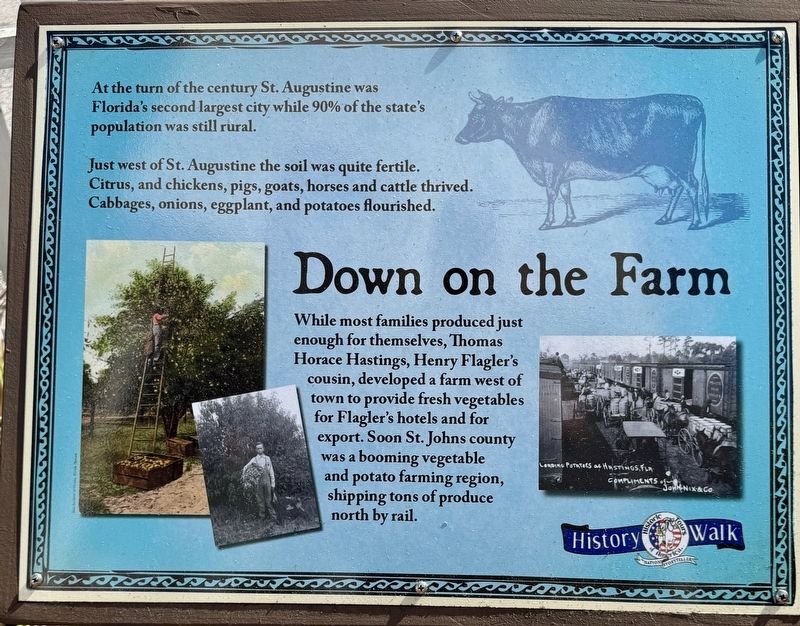 Down on the Farm Marker. Click for full size. Down on the Farm Marker image. Click for full size.