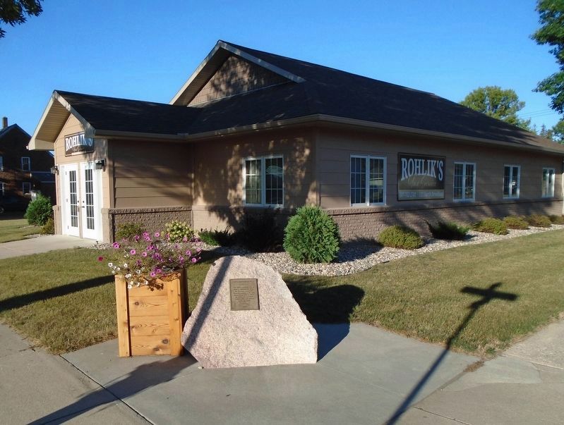 Roy A. Peterson, M.D. Office and Home Site and Marker. Click for full size. Roy A. Peterson, M.D. Office and Home Site and Marker image. Click for full size.