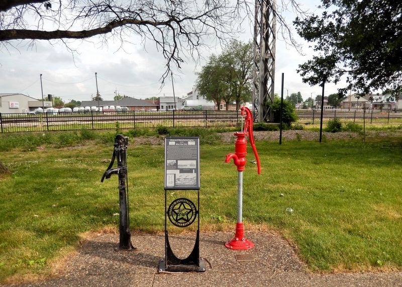 Wistrand Manufacturing Co. and the <i>Blue Star line</i> Marker. Click for full size. Wistrand Manufacturing Co. and the <i>Blue Star line</i> Marker image. Click for full size.