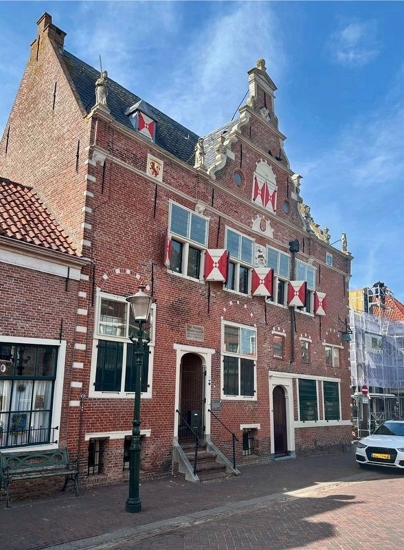Waaggebouw / Weighing House and marker. Click for full size. Waaggebouw / Weighing House and marker image. Click for full size.