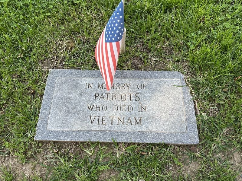 Vietnam Memorial Marker. Click for full size. Vietnam Memorial Marker image. Click for full size.
