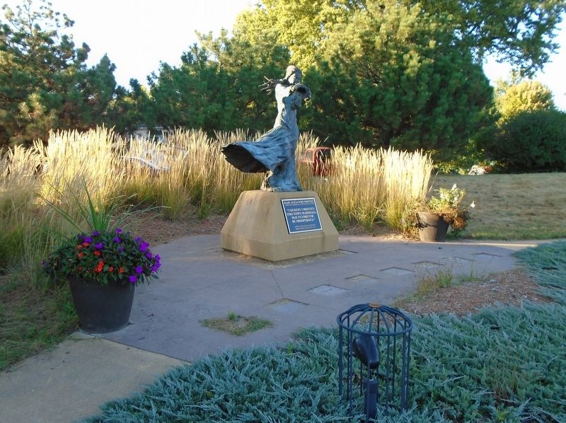 Mary Alicia Wirt Whitney Statue. Click for full size. Mary Alicia Wirt Whitney Statue image. Click for full size.