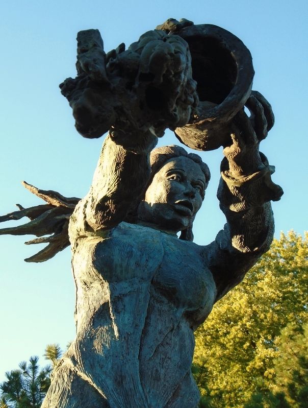 Mary Alicia Wirt Whitney Statue Detail. Click for full size. Mary Alicia Wirt Whitney Statue Detail image. Click for full size.