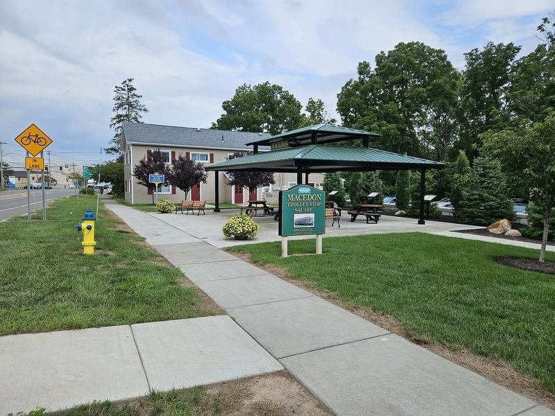 Town of Macedon Marker. Click for full size. Town of Macedon Marker image. Click for full size.