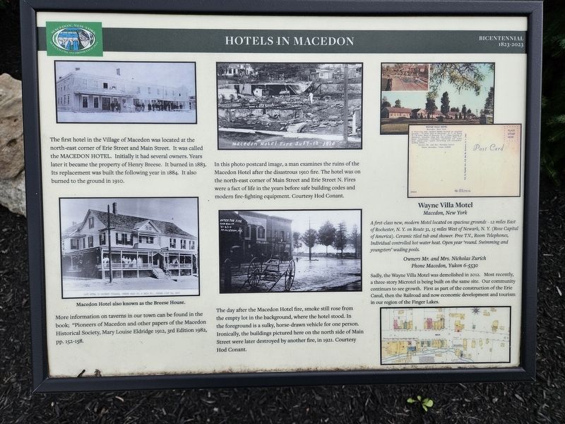 Hotels in Macedon Marker. Click for full size. Hotels in Macedon Marker image. Click for full size.