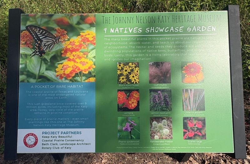 9 Natives Showcase Garden Marker. Click for full size. 9 Natives Showcase Garden Marker image. Click for full size.