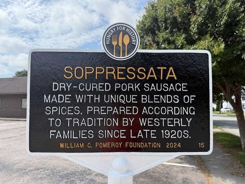 Soppressata Marker. Click for full size. Soppressata Marker image. Click for full size.