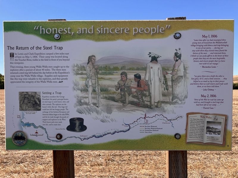 "honest, and sincere people" Marker. Click for full size. "honest, and sincere people" Marker image. Click for full size.