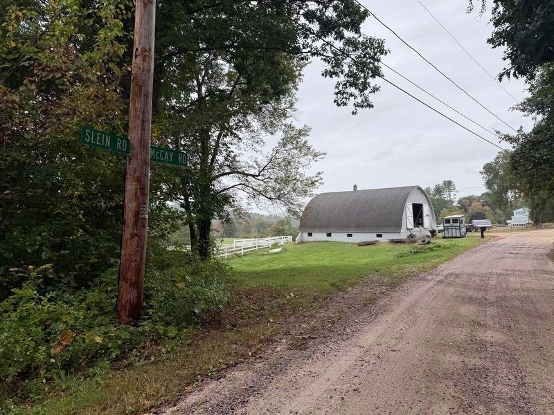 Slein Road <br>Possible Ambush Location Nearby. Click for full size. Slein Road <br>Possible Ambush Location Nearby image. Click for full size.