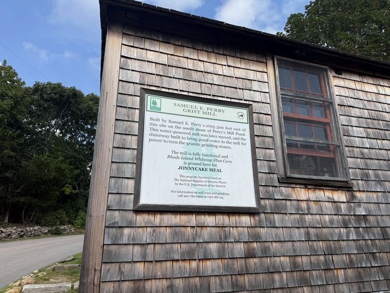 Samuel E. Perry Grist Mill Marker. Click for full size. Samuel E. Perry Grist Mill Marker image. Click for full size.