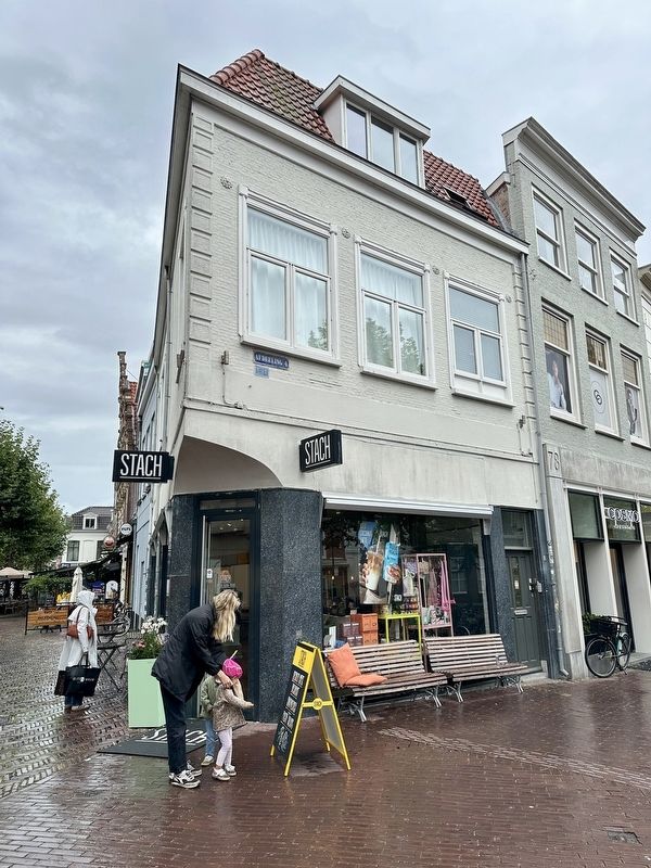Hijman Swaap stolperstein - wider view. Click for full size. Hijman Swaap stolperstein - wider view image. Click for full size.